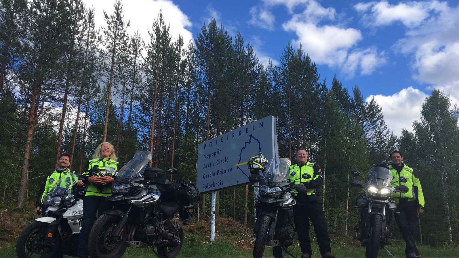 Caddy's Arctic Ride hits the Arctic Circle